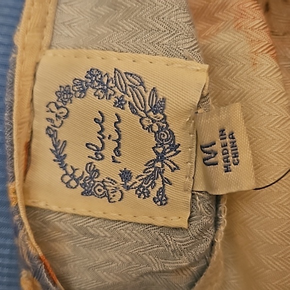 BLUE RAIN Floral Lace Tie Spaghetti Tassel Strap Fairycore Festival Slip Top - Picture 7 of 10